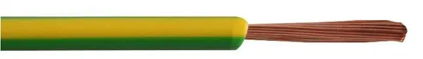 PRO ELEC H05Z-K Καλώδιο Σταθερού Συστήματος, Πρασινο/Κίτρινο, 0,50mm², 100m