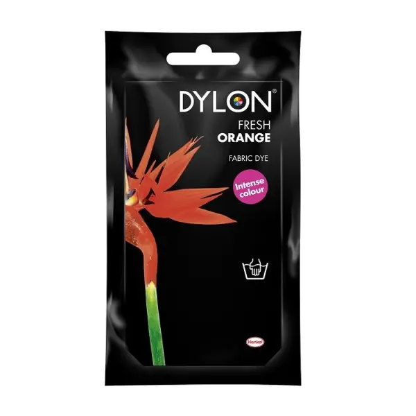 Dylon Hand Dye Sachet, Fresh Orange, 65 g