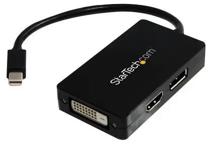 STARTECH Adattatore Mini DisplayPort a DisplayPort/DVI/HDMI 3-in-1