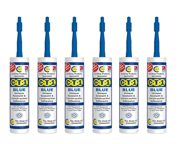 CT1 Blue - Διάβρωτη Στεγανοποιός & Κολλητική Ουσία με Τεχνολογία TRIBRID, Συσκε