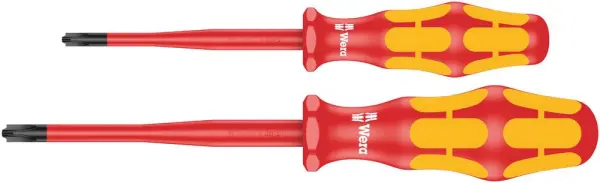 Wera Kraftform Plus 165 iS PZ/S VDE Insulated Screwdriver Set, 2-Piece