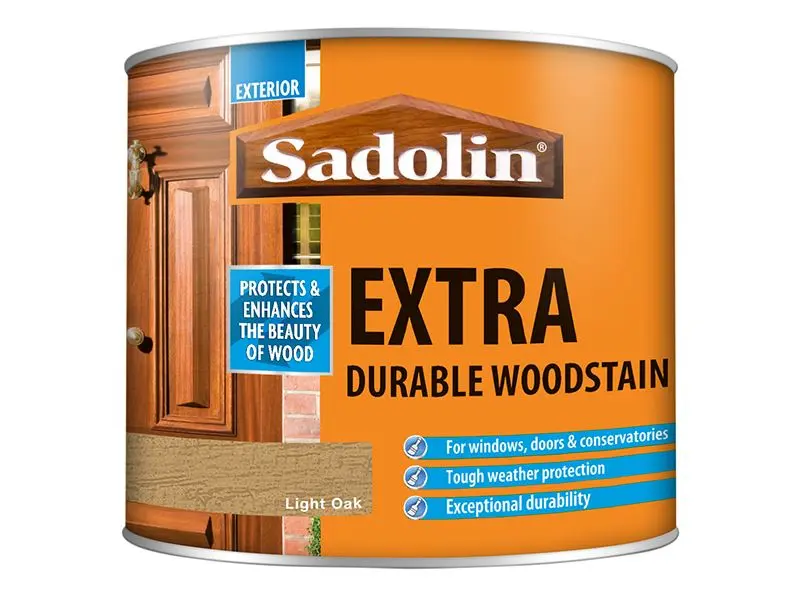 Sadolin Smalto Extra Durevole per Legno - Rovere Chiaro, 500ml