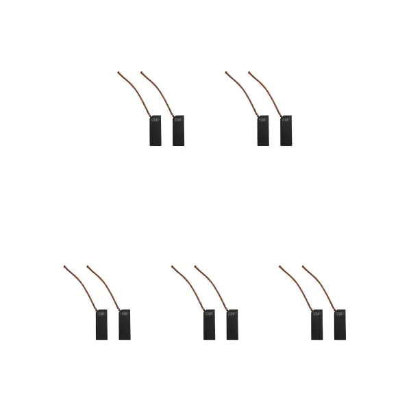 5 Juegos de Escobillas de Carbono para Lavadoras Bosch-Siemens