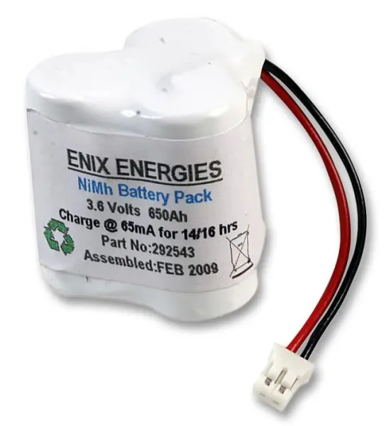 Enix Energies 3,6V 600mAh NiMH Accupack, 3 cellen