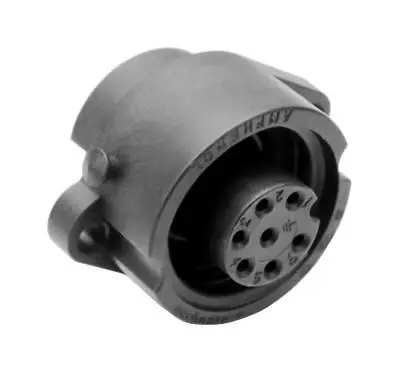 AMPHENOL - Buchse, Panelmontage, Crimp, 6-polig+E