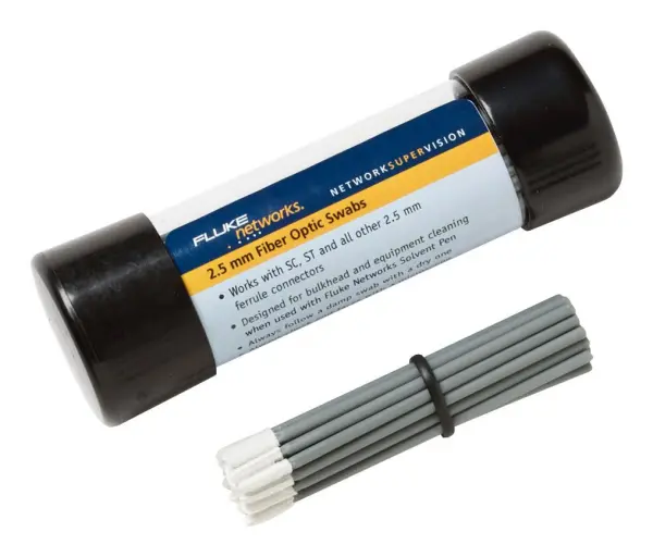 Fluke Networks Fibre Optic Cleaning Swabs 2.5mm Pack of 50