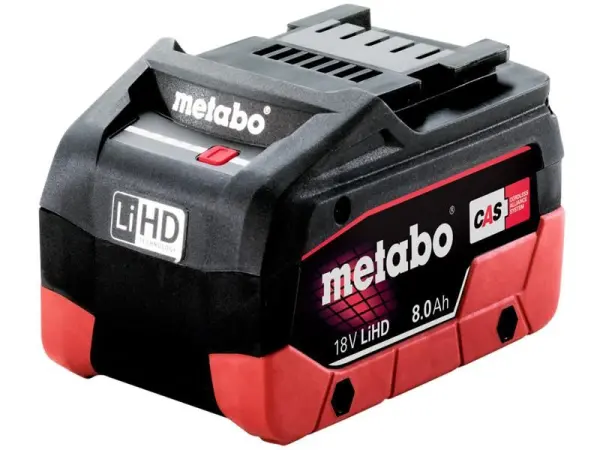 Metabo Slide Batterie 18V 8,0Ah LiHD