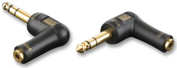 XCALIBER 3.5mm naar 6.35mm Stereo Jack Adapter, Verguld