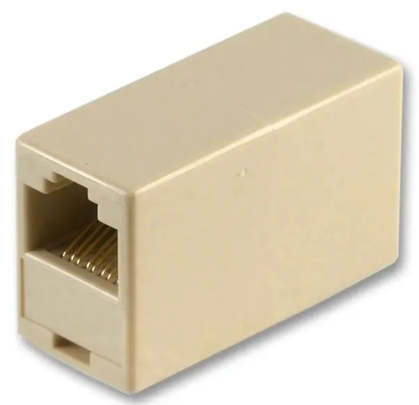 PRO SIGNAL Conector Cat5 Fêmea para Fêmea RJ45