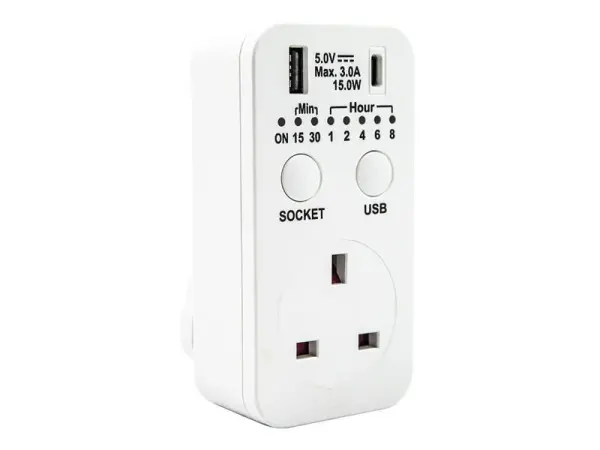 Uni-Com Χρονόμετρο Αντίστροφης Μέτρησης με USB & UK Plug