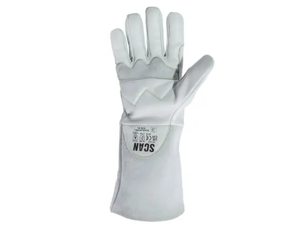 Scan - Gants de soudage en cuir premium - XL (Taille 10)