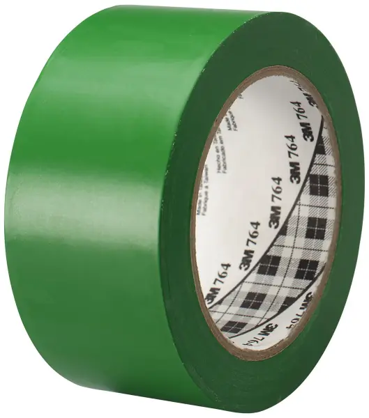 3M General Purpose Vinyl Tape, 50mm x 33m - Green