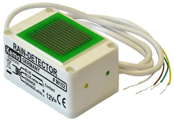 KEMO ELECTRONIC - 12V Regensensor Relaismodul, vormontiert