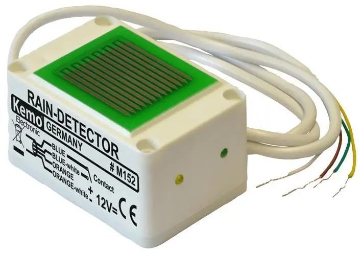 KEMO ELECTRONIC Module détecteur de pluie 12V avec relais