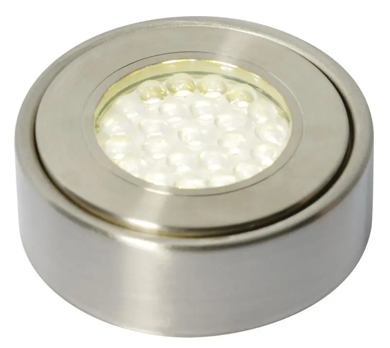 HiLo Luminária Circular LED CULINA Laghetto para Armários, Níquel Satinado, 240