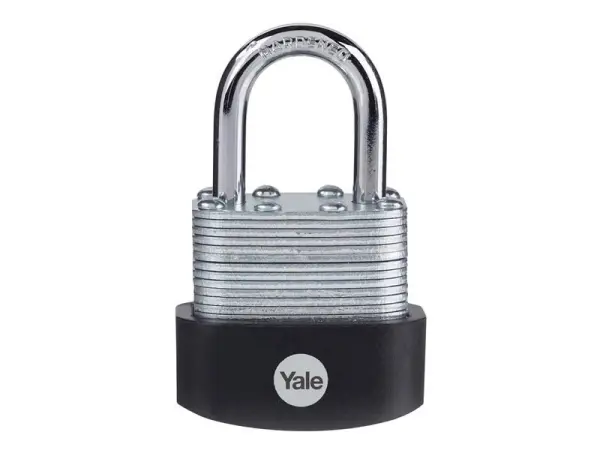 Yale Lucchetto di Sicurezza in Acciaio Laminato, 40mm