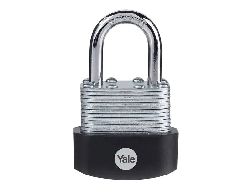 Yale Locks - Kunci Padlock Keluli Laminasi Keselamatan Tinggi 40mm