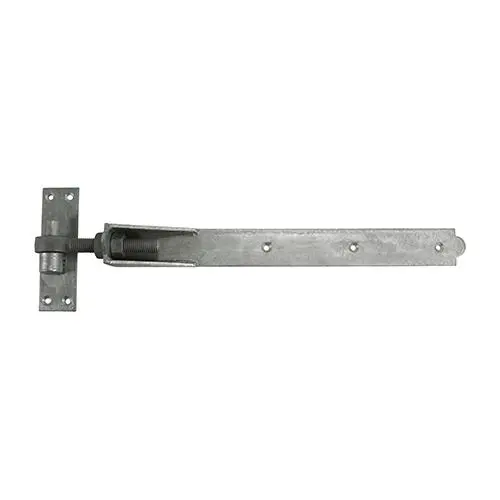 Timco Adjustable Band & Hook Hinges, Galvanised, 350mm (2-Pack)