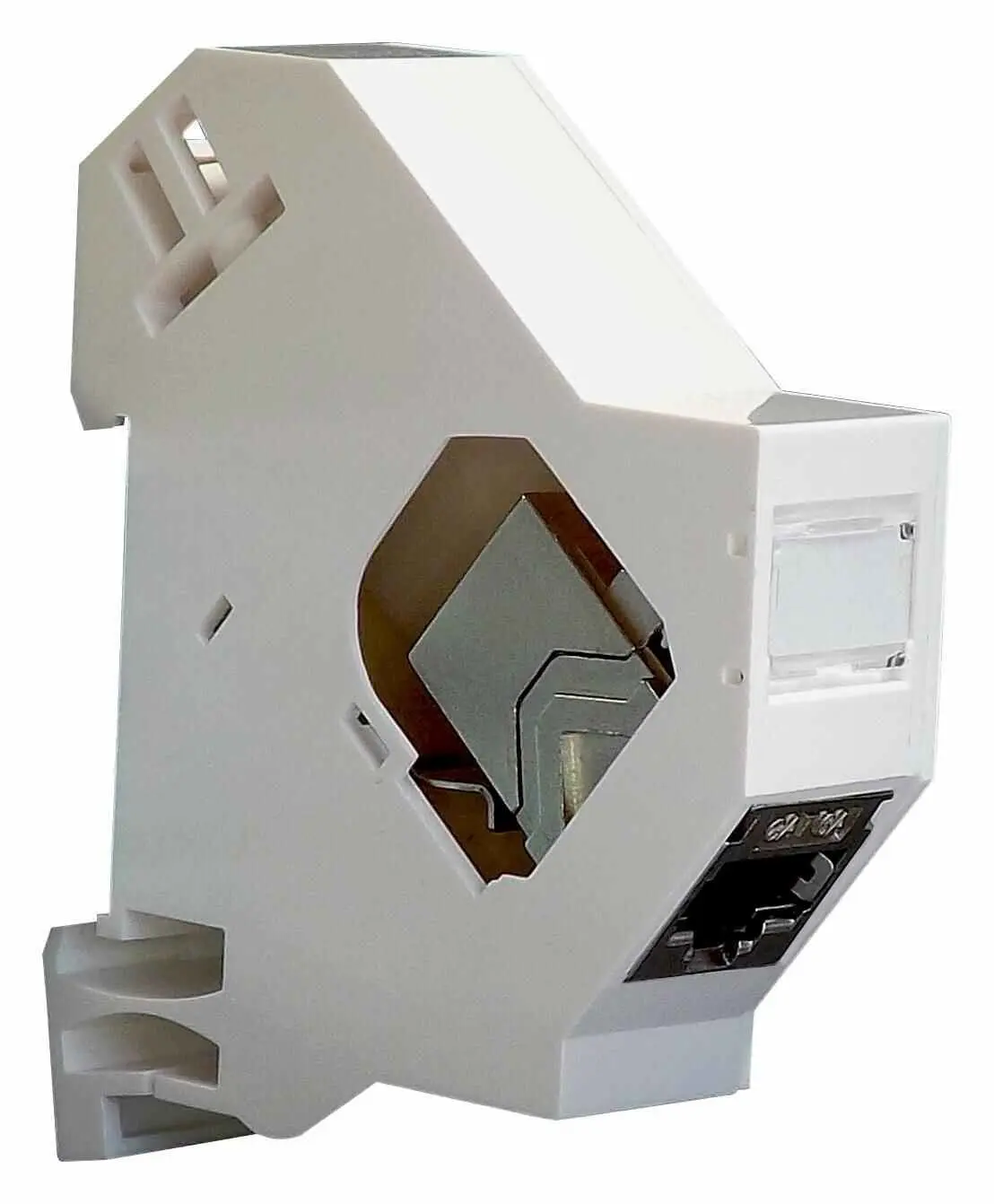 TUK מחבר DIN מסילה מוגן CAT6A לרשתות תעשייתיות