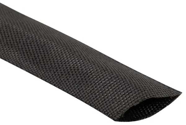 PRO POWER - 2:1 Heat Shrink Braided Sleeving, Black - 30mm 50m