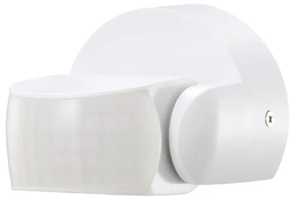 Pro Elec PELL0476 180 / 360 Degree PIR Infrared Motion Sensor, IP65, White