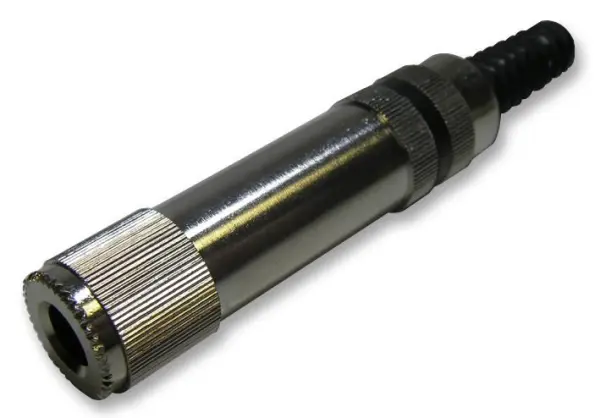 PRO SIGNAL 6.35mm Jack Socket, Stereo, 2 Contacts