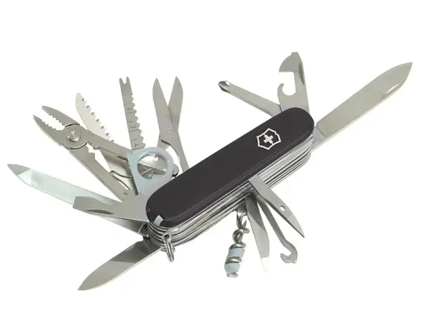 Victorinox SwissChamp Swiss Army Knife Black, 30 Tools