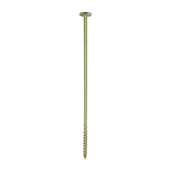 Timco 8.0 x 300 Timber Screw, Green Exterior Coating