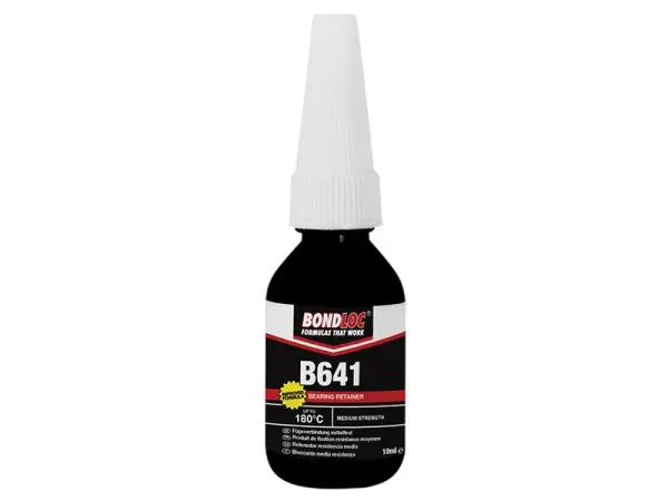 Bondloc B641 Compuesto de Retención para Rodamientos, 10ml, Amarillo