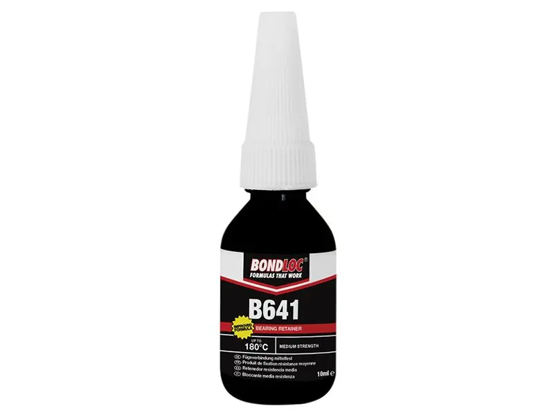 Bondloc B641 – Adhésif de blocage pour roulements, 10ml, Jaune