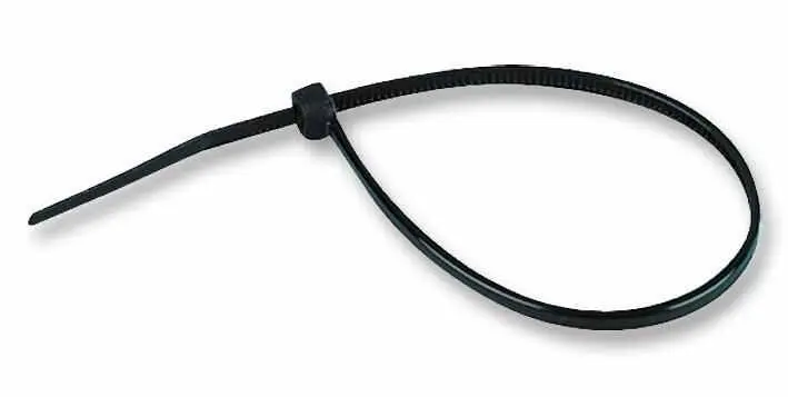 PRO POWER Weather-Resistant Cable Ties, Black, 300mm x 3.5mm, Pack of 100