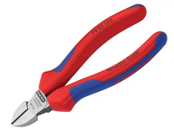 Knipex 70 02 140 Diagonal Cutters with Multi-Component Grip, 140mm