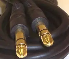 Pro Signal 6.35mm (1/4”) 스테레오 잭 플러그 케이블, 3m 블랙