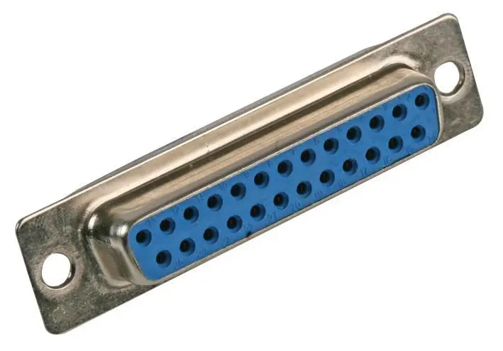 PRO POWER 25-Pin D-Sub Socket, Solder, Cable Mount