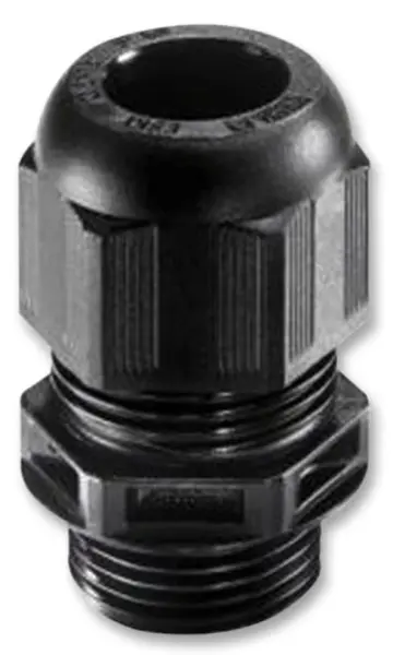 WISKA ESKV M12 Black Polyamide Cable Gland, IP69, IP68, 3-7mm