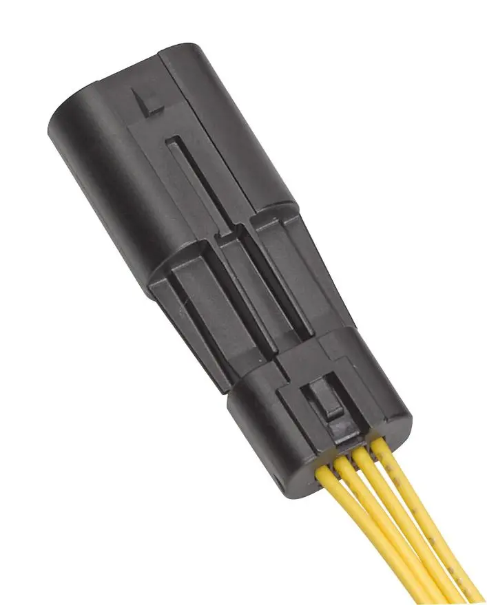 MOLEX Squba Connector Plug, 1.8mm Pitch, 4-Pin, IP68 Rated