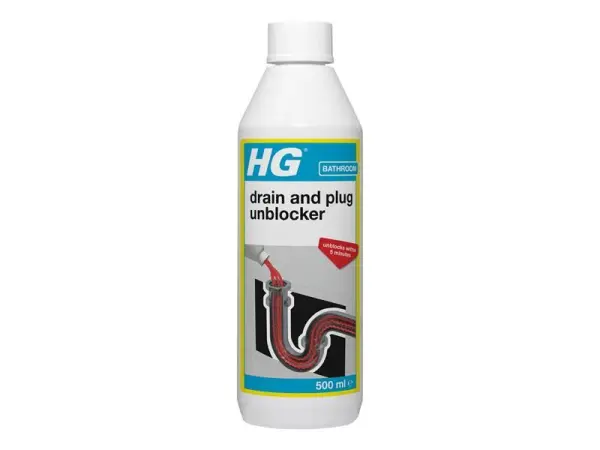 HG Drain and Plug Unblocker 500ml