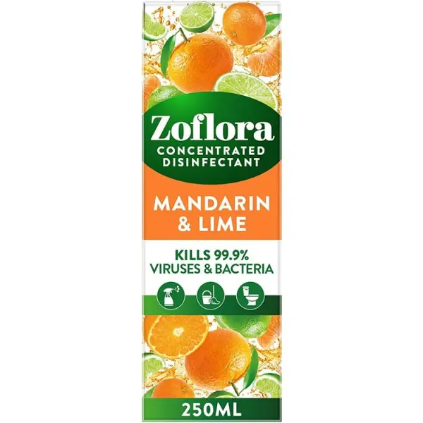 Zoflora Concentrate Mandarin & Lime 250ml