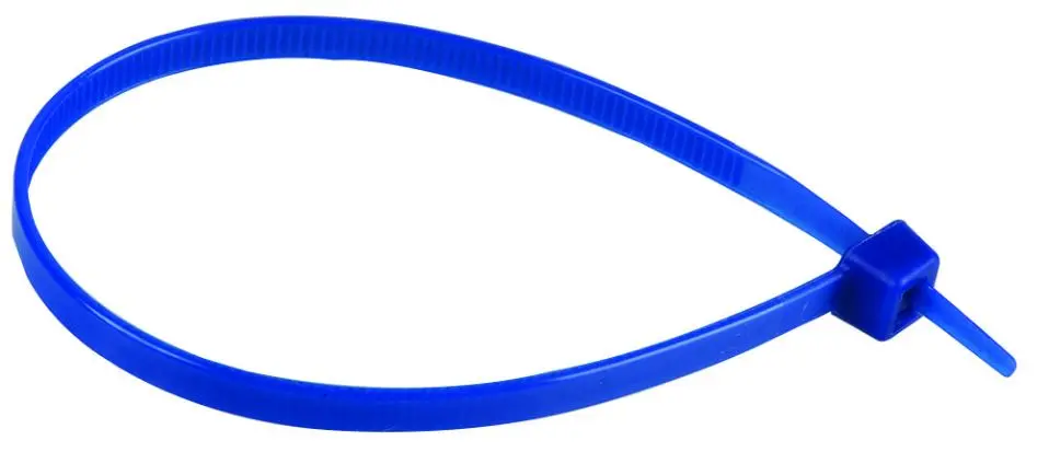 CONCORDIA TECHNOLOGIES Cabos de Nylon Azul 160mm x 4.6mm, Pacote de 100