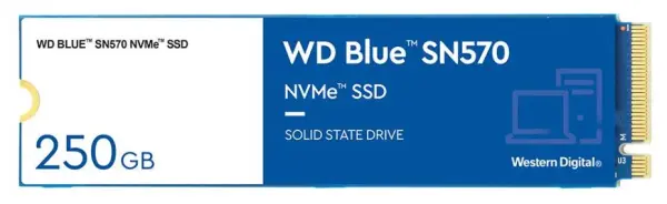 WD Blue SN570 NVMe M.2 2280 SSD 250GB