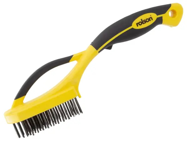 Rolson 300mm Steel Wire Hand Brush