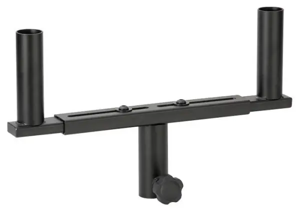 ADAM HALL 조절 가능한 듀얼 스피커 T-바, 310-490mm