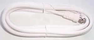 Pro Signal - Καλώδιο δορυφορικής σύνδεσης F σε Coax, RG59 75 Ohm, Λευκό, 2m