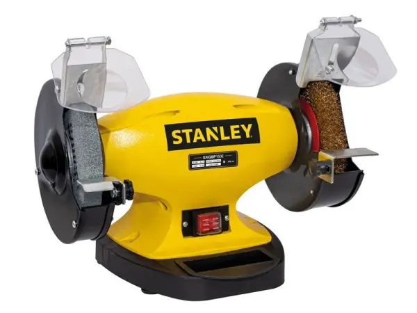 STANLEY® SXGB150E Esmeril de Bancada com Disco e Escova, 150mm