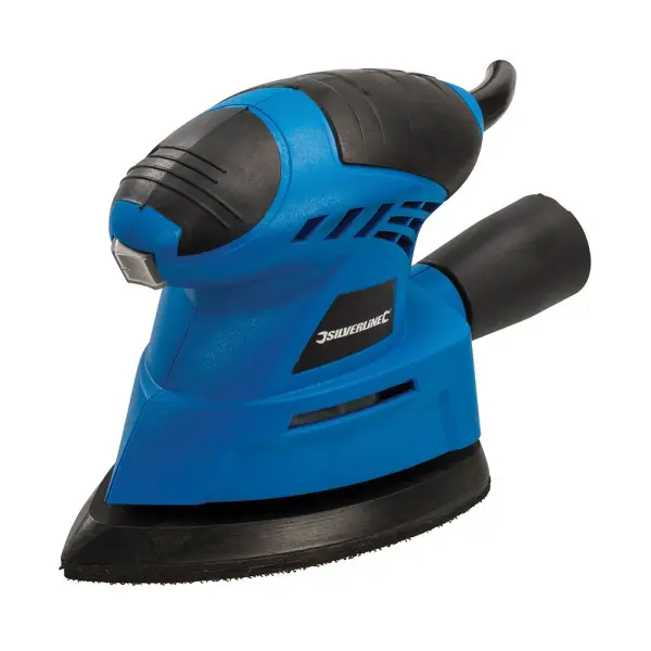 Silverline 130W Detail Sander with Dust Extraction