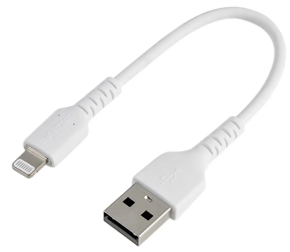 STARTECH Cavo USB-A a Lightning, 15 cm, Bianco