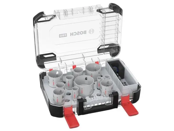 Bosch PRO Multi Material Hole Saw Set, 14 Piece