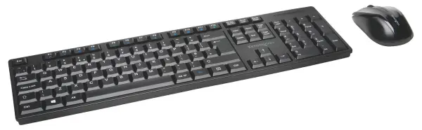Kensington Pro Fit Low Profile Wireless Keyboard & Mouse Black