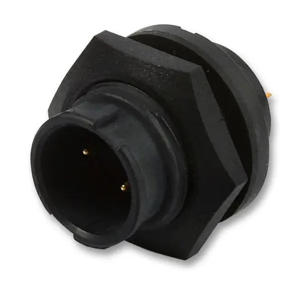 Switchcraft/Conxall EN3 Plug de Painel, 2 Polos, Termoplástico