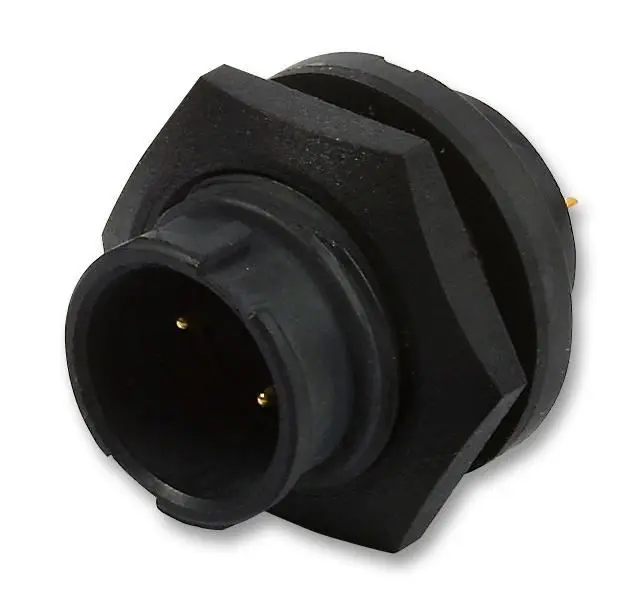 Switchcraft/Conxall EN3 Panel Plug, 2 Pole, Thermoplastic